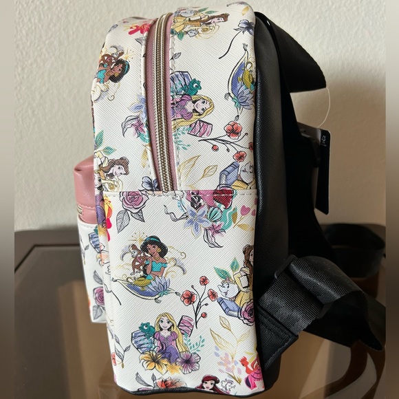 NWT Disney Princess Mini Backpack with Front Pocket - Picture 8 of 8